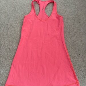 Lululemon Athletica Pink Fitted Sleeveless Tank Top